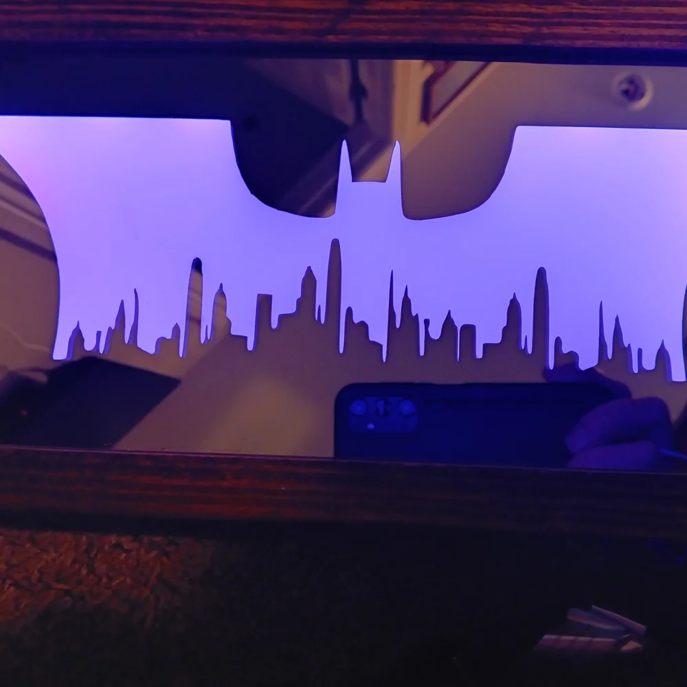 Batman Gotham City LED Mirror